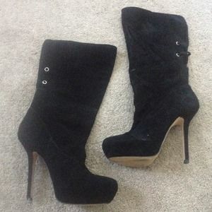 Black booties
