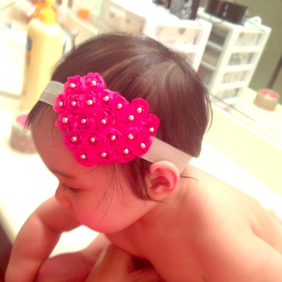 Headband hearts&silver