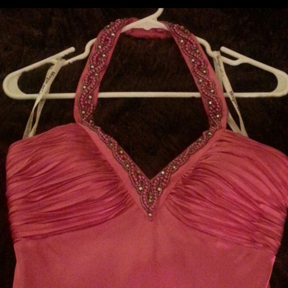 Hot pink prom dress~only worn once~ - Picture 2 of 3
