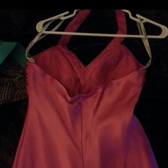 Hot pink prom dress~only worn once~ - Picture 3 of 3
