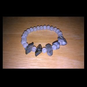 chunky crystal bracelet