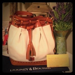 Authentic Dooney and Bourke Drawstring Bag