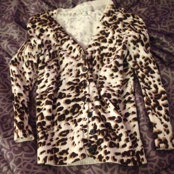 Cheetah Cardigan