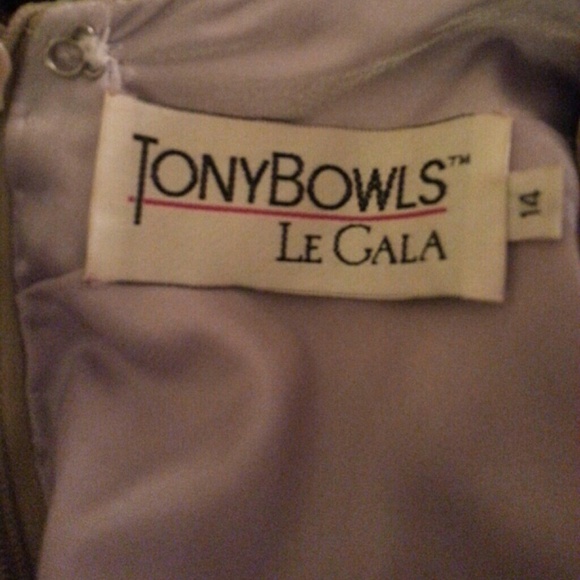 green and lilac prom dress - Picture 3 of 3