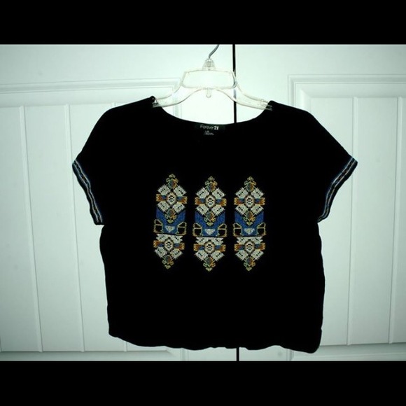 Forever 21 Tribal Top