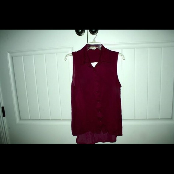 Maroon Top
