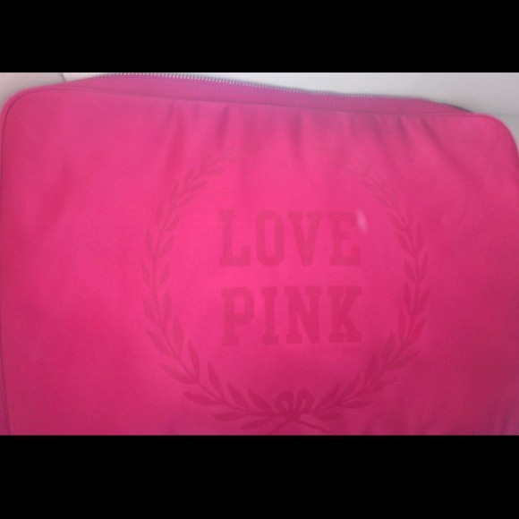 VS PINK laptop carrying case