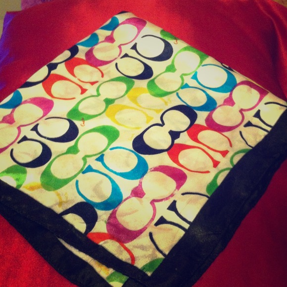 Rainbow coach scarf