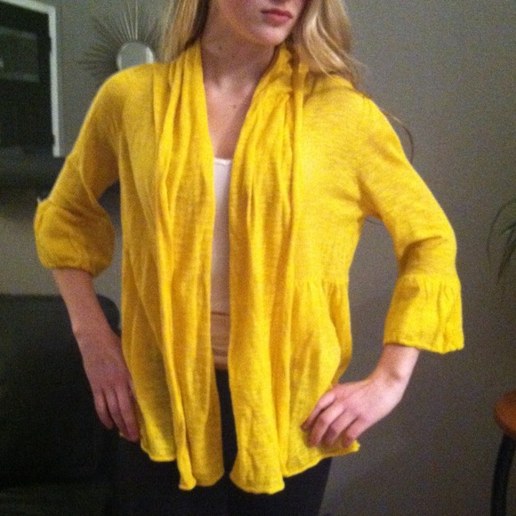 Cute ANTHROPOLOGIE layering sweater NWOT