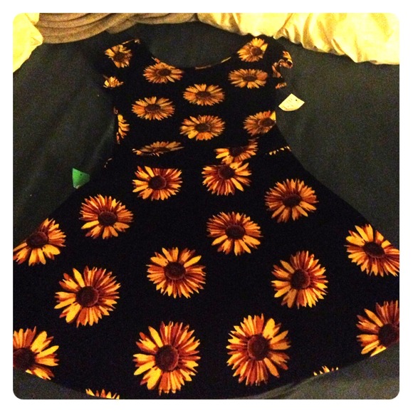 🌻TRADED🌻 Daisy crop top and skirt