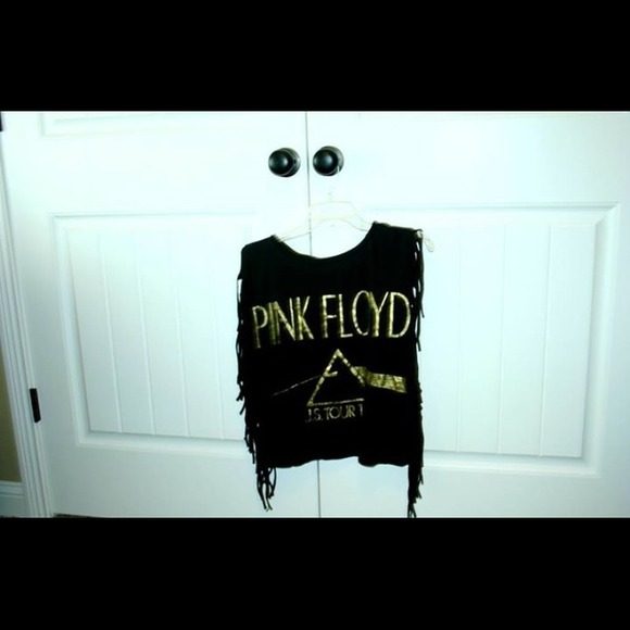 Pink Floyd Fringe Top