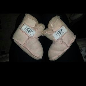 Baby girl pink uggs size 1-2