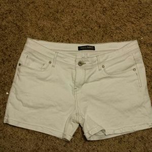 REDUCED!!***Levi's white jean shorts