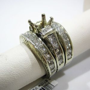 Diamond Engagement ring wedding ring