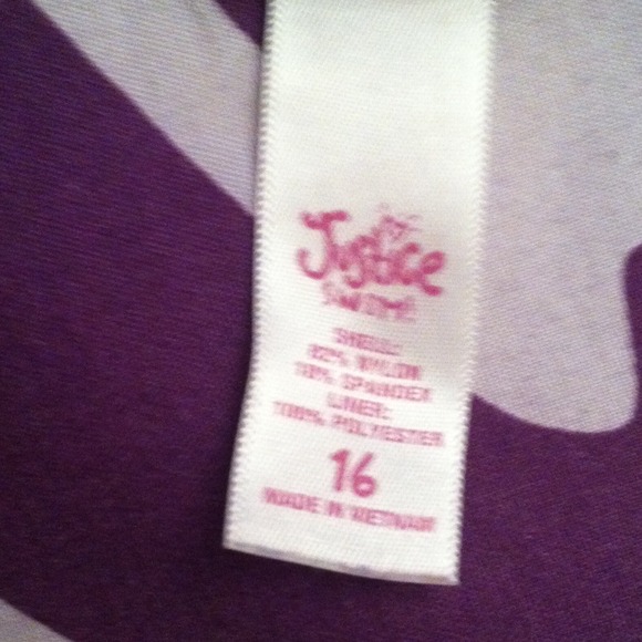 justice swim suit size 15 - Picture 2 of 2