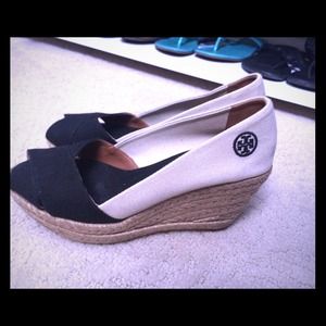 Bundled! Authentic brand new Tory burch wedges