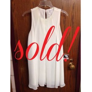 White BCBGeneration cocktail dress