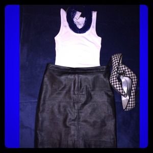 🔥Sexy & Trendy Leather Skirt🔥