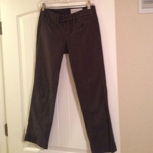 Anthropologie striped trousers