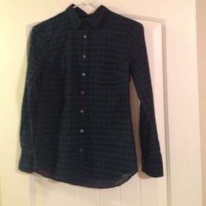 J. Crew plaid shirt