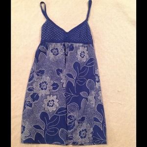 Blue sundress