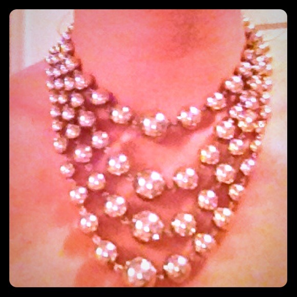 4 Strand Silver Necklace