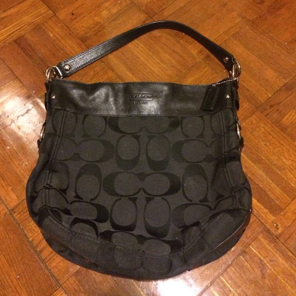 Coach Handbags - Coach over the shoulder black bag