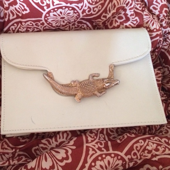 Bags - πHP 4/12π Vintage Inspired Alligator Clutch Bags - πHP 4/12π Vintage Inspired Alligator Clutch
