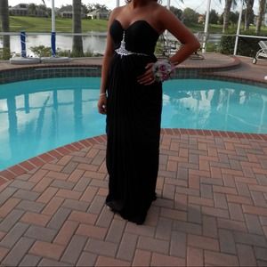 Plum Colored Prom Dress!