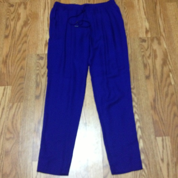 **SOLD**GORGEOUS silk Joie pants, NWT, small