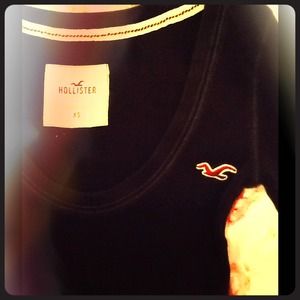 Hollister Navy Blue Long Sleeve