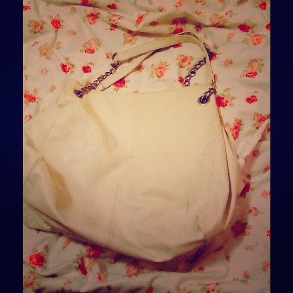 White Oversized Purse
