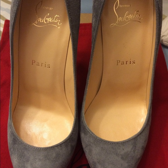 "Sold" Christian Louboutin shoes