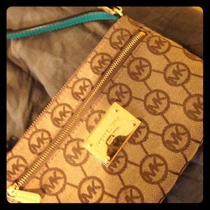 Large Michael kors wristlet