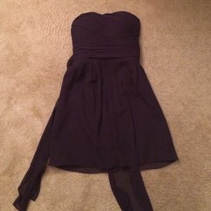 Bill Levkoff style #156 plum bridesmaid dress