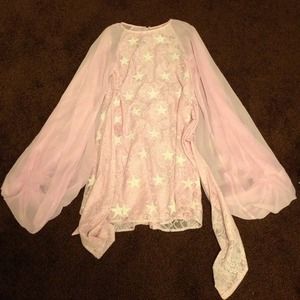 Cute star print dress