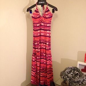 Maxi Tie dye Pink Dress (S)