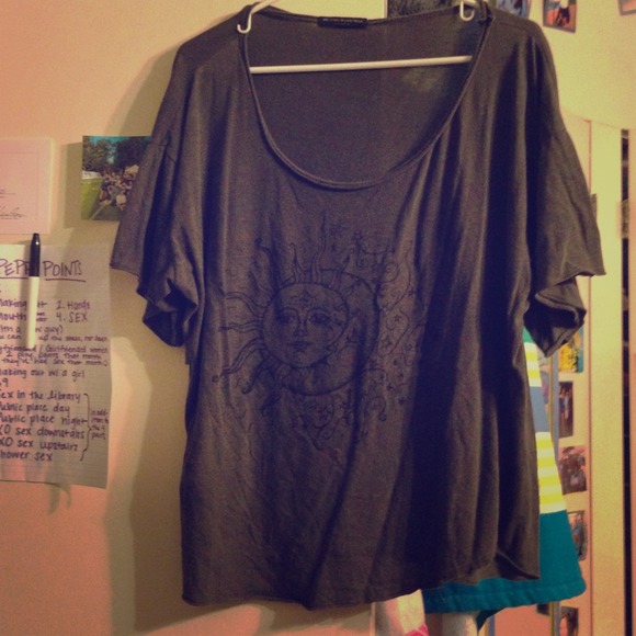 SOLD sun/moon top