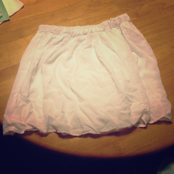 SOLD luma White BM skirt