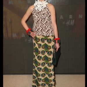 Marni for H&M silk Maxi Dress