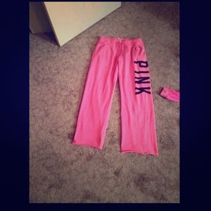 Pink sweats