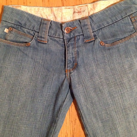 Frankie B. low waisted stretch denim