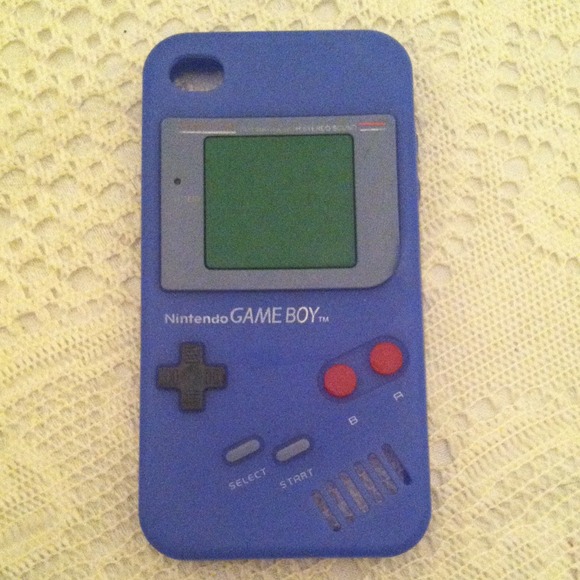 Blue Gameboy iPhone 4/4s case
