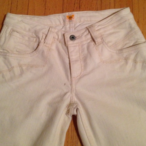 Antik Denim off white w/ pony hair pocket