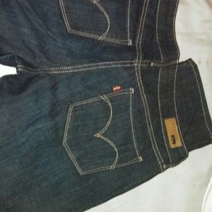 Levis Straight Leg Jeans Modern Rise Demi Curve #9