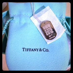 Tiffany & co nike's women marathon necklace