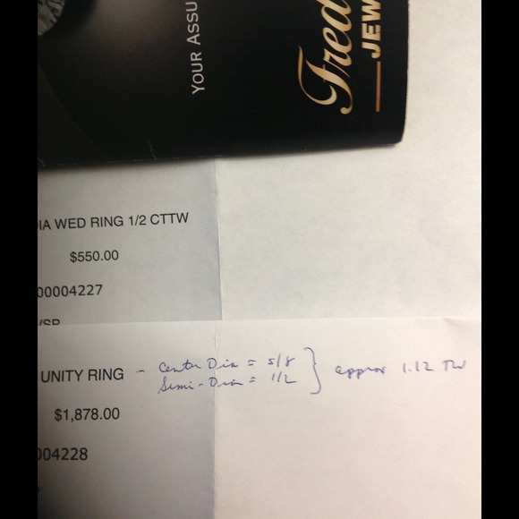 🚫SOLD🚫LOCALLY his and hers wedding ring!! New - Picture 4 of 4