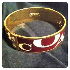 "Coach" Half Inch Bangle