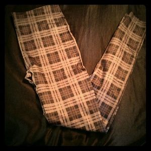 PLAID LEGGINGS