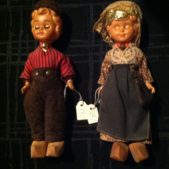 Circa 1950's Dutch Dolls
